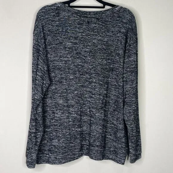 New Nicole Miller Knit V-Neck Color Block Top Women's Size Medium - Picture 5 of 7